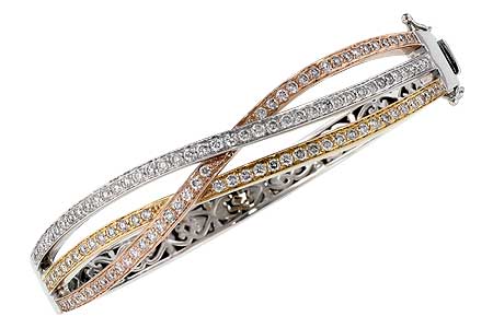 A036-37340: BANGLE BRACELET 2.00 TW