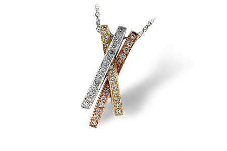 A041-90086: NECKLACE .49 TW