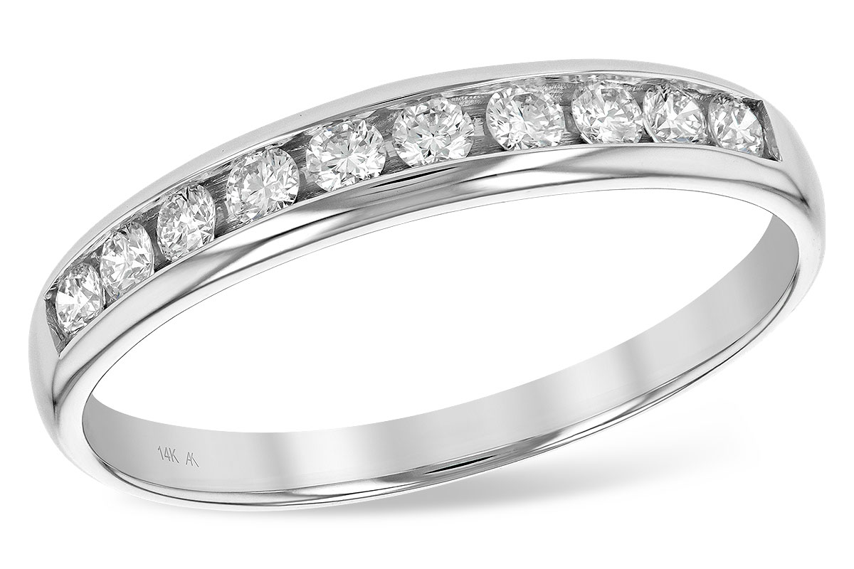 A129-14613: LDS WED RG .25 TW (10 STONES)