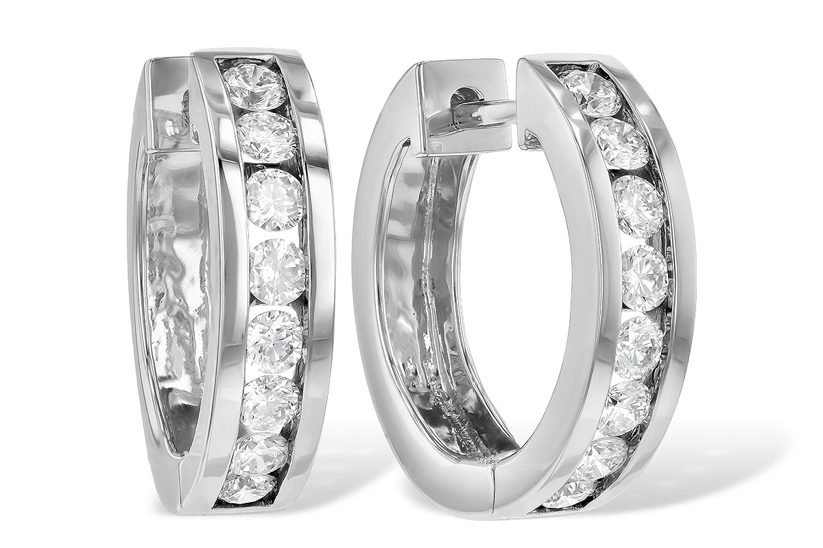 A221-84559: EARRINGS 1 CT TW