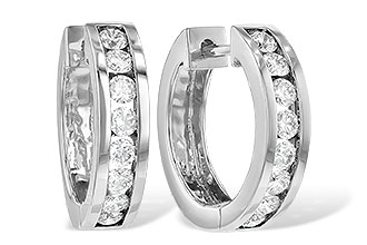 A221-84559: EARRINGS 1 CT TW