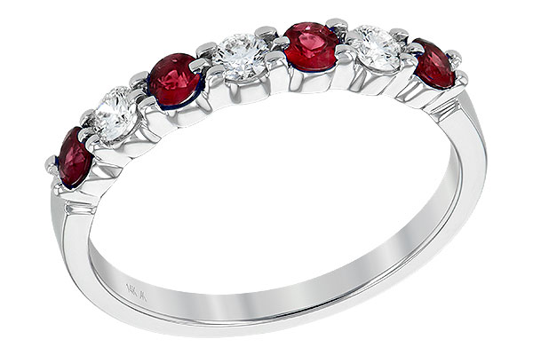 A221-89131: LDS WED RG .35 RUBY .55 TGW
