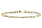 A224-62740: BRACELET 2.22 YELLOW DIA 3.04 TW