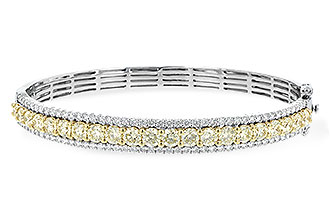 A225-48213: BANGLE 4.20 YELLOW DIAS 5.63 TW