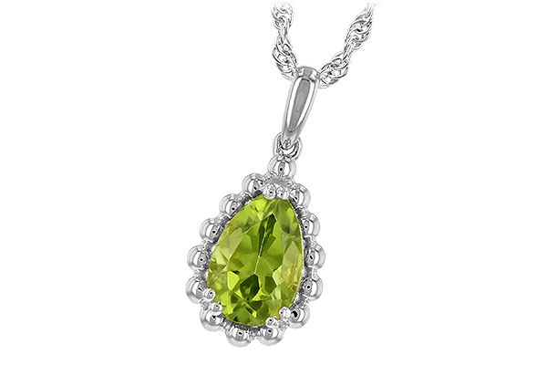 A225-49168: NECKLACE 1.30 CT PERIDOT