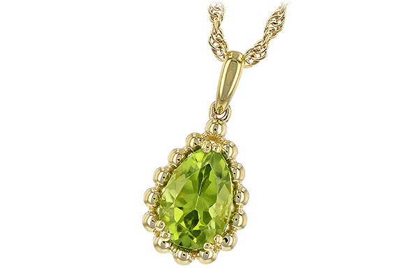 A225-49168: NECKLACE 1.30 CT PERIDOT