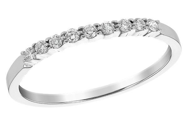 A225-50086: LDS WED RG .12 TW (9 STONES)