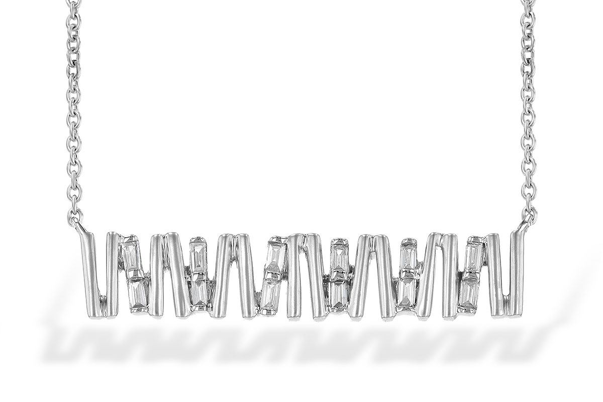 A226-40931: NECK .15 TW BAGUETTE DIAS