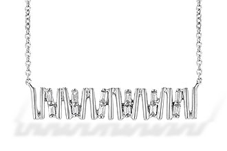 A226-40931: NECK .15 TW BAGUETTE DIAS
