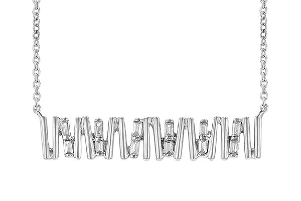 A226-40931: NECK .15 TW BAGUETTE DIAS