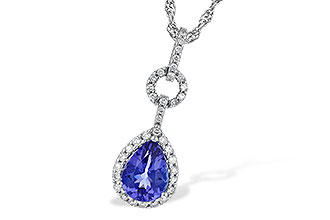 A226-42731: NECK .95 TANZANITE 1.14 TGW
