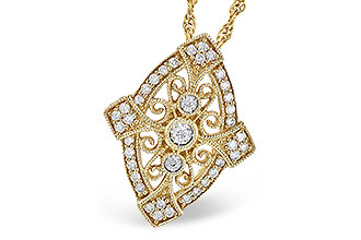 A309-10068: NECKLACE .20 TW