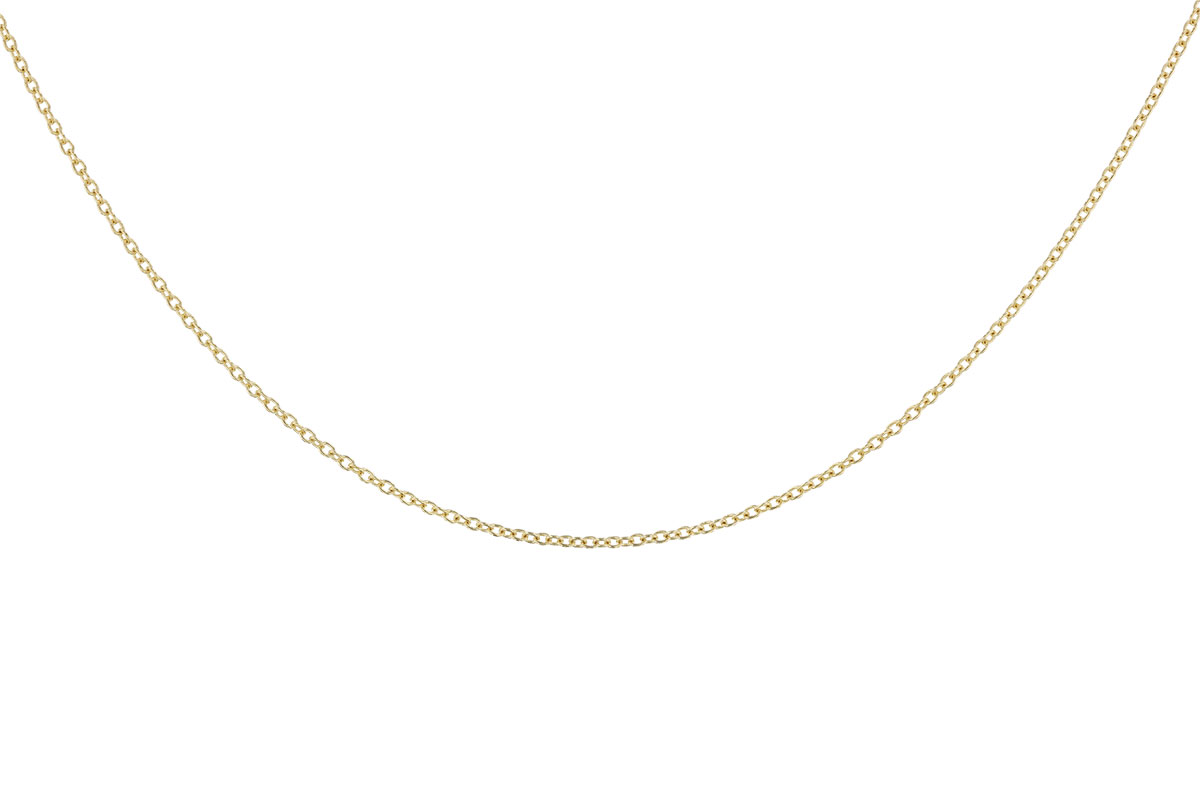 A310-06395: CABLE CHAIN (18IN, 1.3MM, 14KT, LOBSTER CLASP)