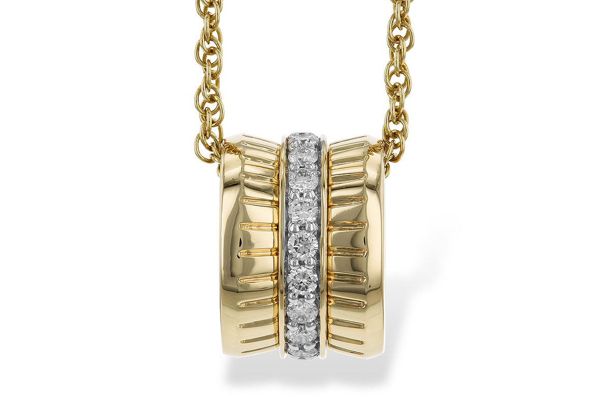 A310-07313: NECKLACE .24 TW