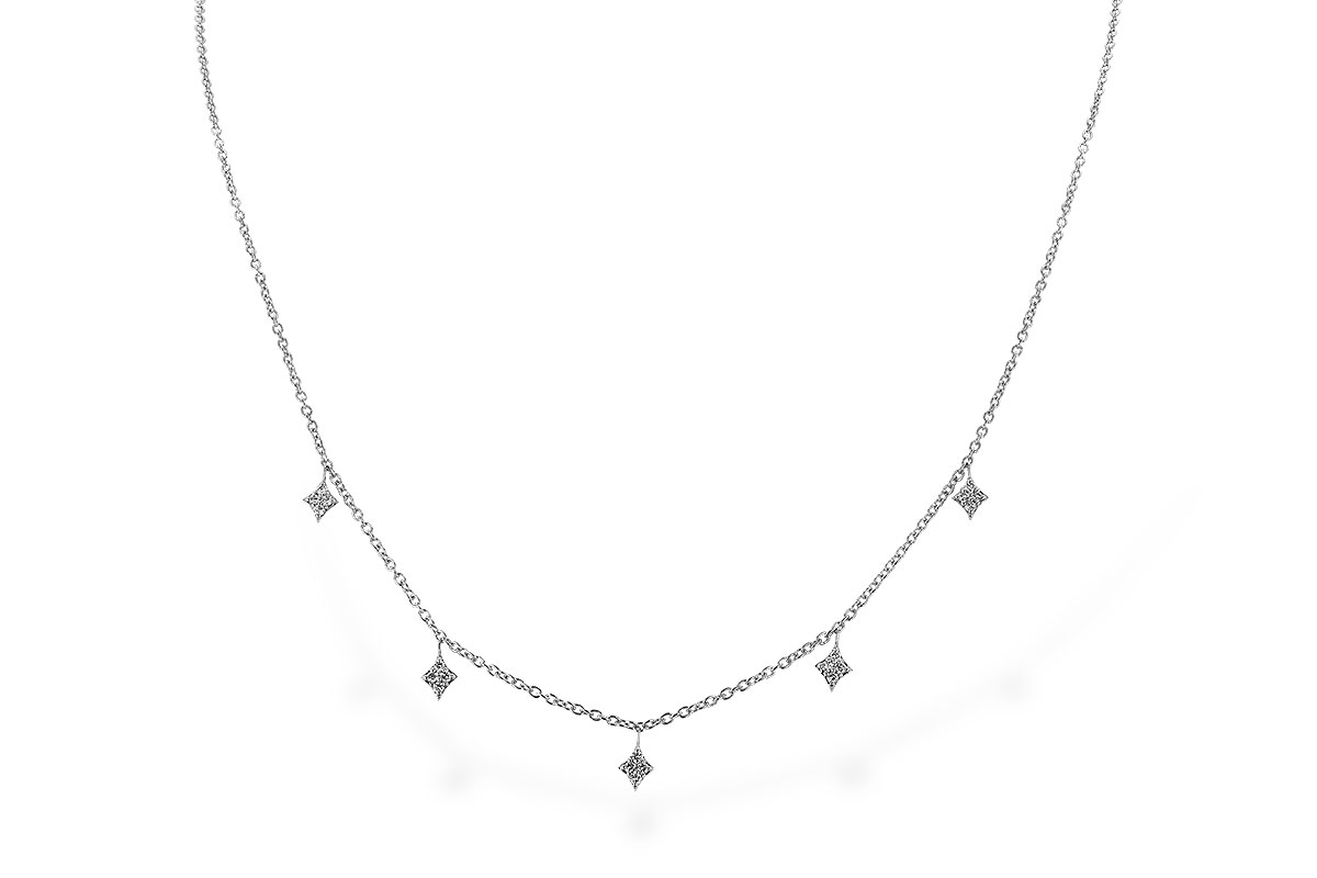 A310-07322: NECKLACE .19 TW (18")
