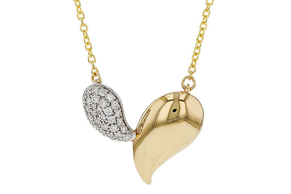 A310-91895: NECKLACE .33 TW (18")