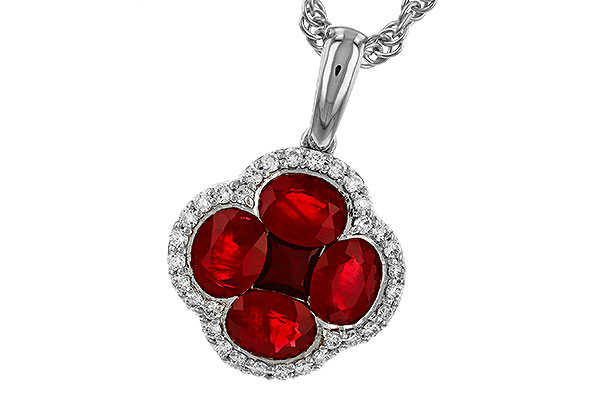 A310-92731: NECKLACE 1.72 RUBY 1.87 TGW