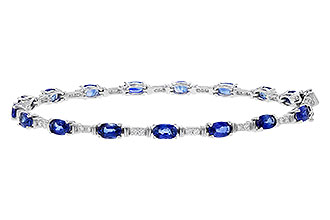 A310-92813: BRACELET 4.92 SAPPHIRE 5.24 TGW (7")
