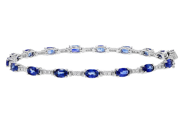 A310-92813: BRACELET 4.92 SAPPHIRE 5.24 TGW (7")