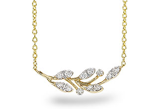 A310-93640: NECKLACE .32 TW (18")