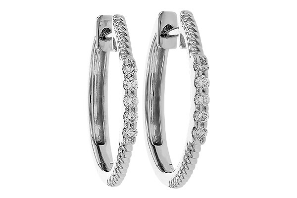 A310-95522: EARRINGS .11 TW