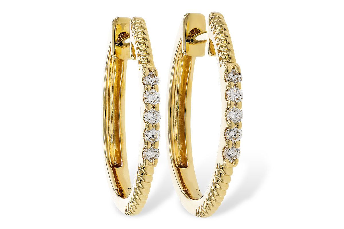 A310-95522: EARRINGS .11 TW