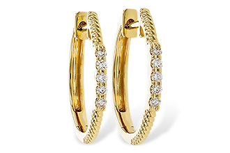 A310-95522: EARRINGS .11 TW