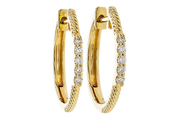 A310-95522: EARRINGS .11 TW