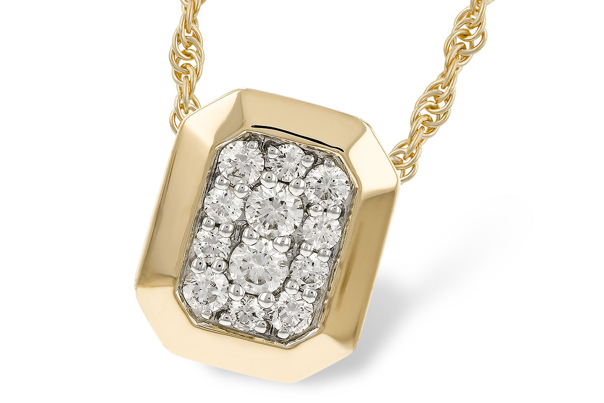A310-97286: NECKLACE .25 TW