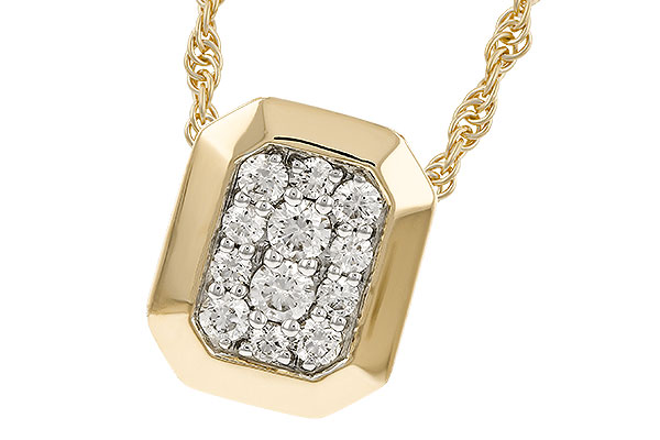 A310-97286: NECKLACE .25 TW