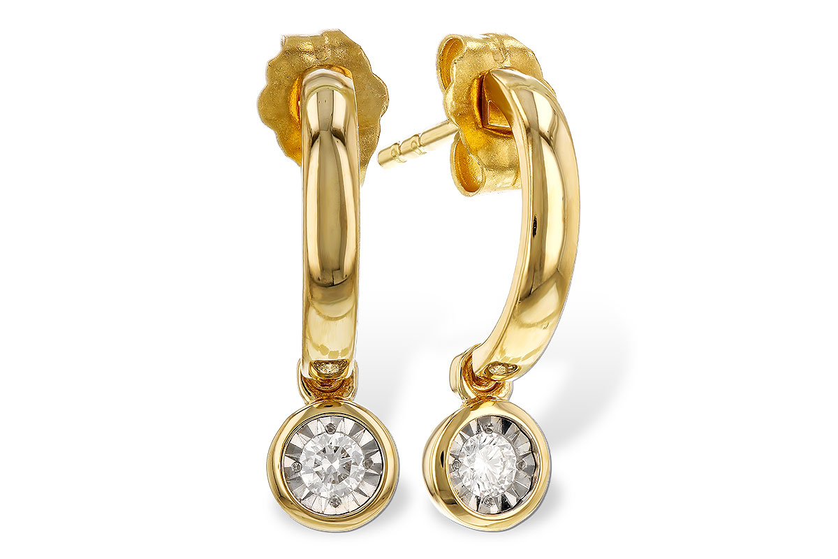 A310-97322: EARRINGS .10 TW