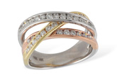 B222-72795: LDS WED RG .77 TW (CHANNEL SET)