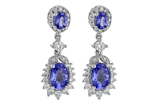 B226-41904: EARR 1.80 TW TANZANITE 2.33 TGW