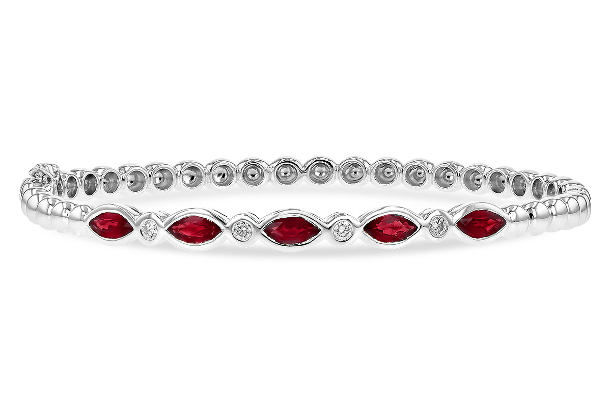 B226-43686: BANGLE 1.50 RUBY 1.63 TGW