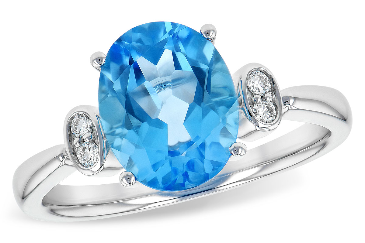 B226-43722: LDS RG 2.84 BLUE TOPAZ 2.90 TGW (10x8MM BT)