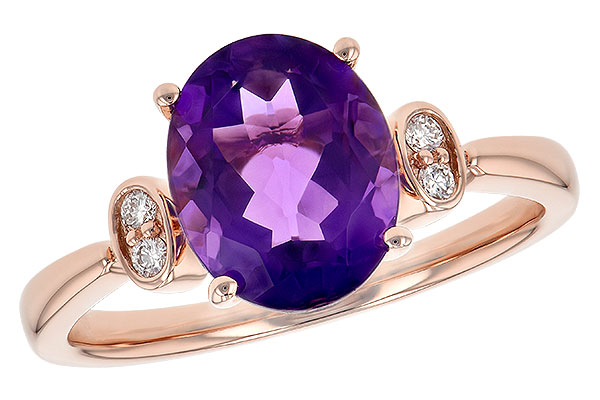 B226-44549: LDS RG 2.10 AMETHYST 2.16 TGW (10x8MM AMY)