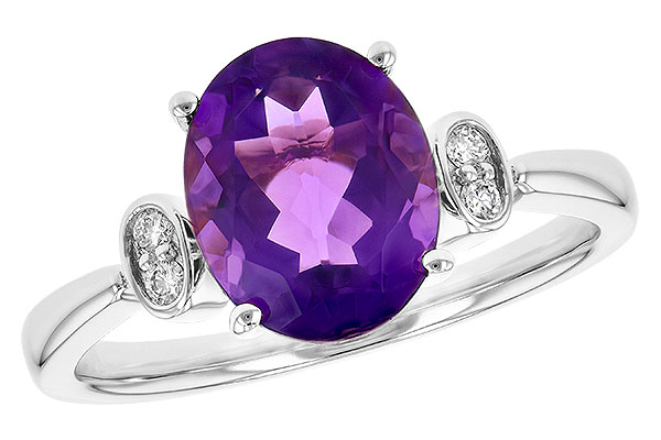 B226-44549: LDS RG 2.10 AMETHYST 2.16 TGW (10x8MM AMY)