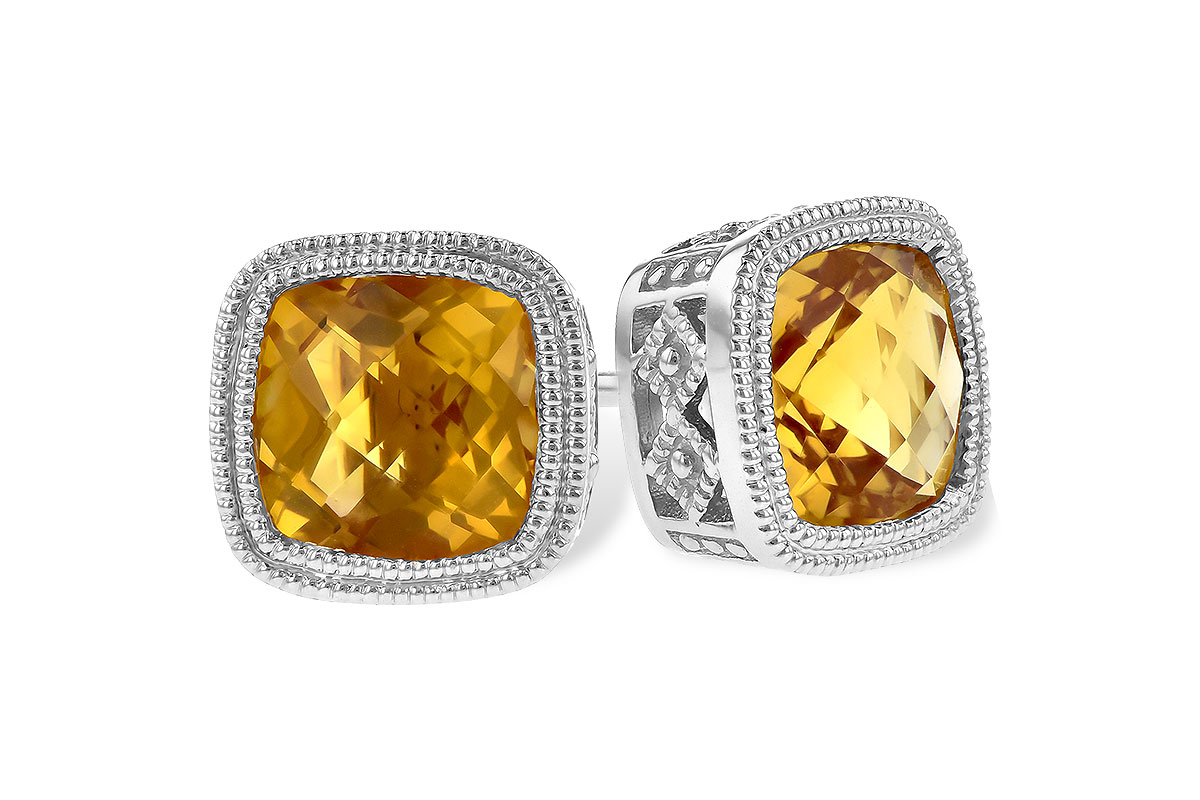B309-09177: EARR 1.70 TW CITRINE