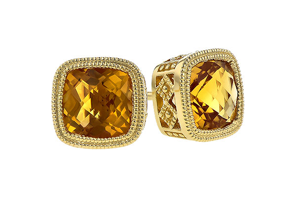 B309-09177: EARR 1.70 TW CITRINE