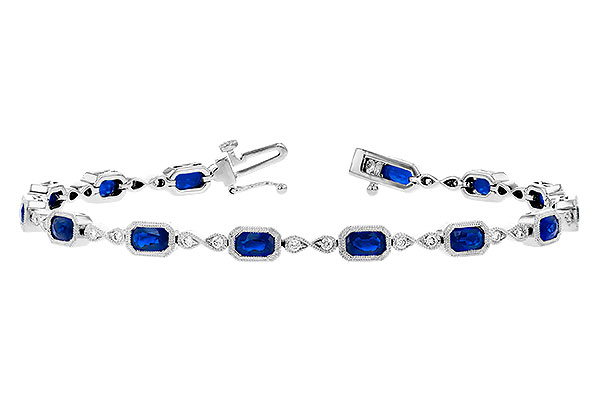B309-11904: BRACELET 4.00 SAPP 4.32 TGW