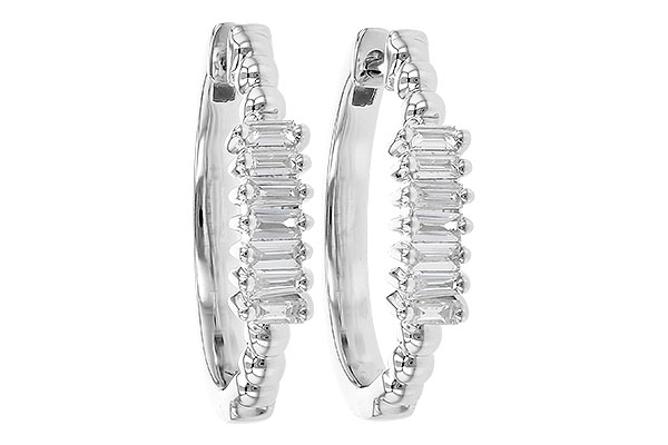 B309-13704: EARR .20 TW BAGUETTES