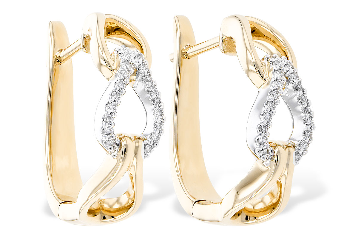 B309-16431: EARRINGS .15 TW