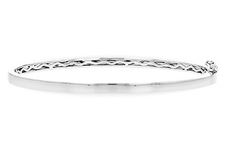 B309-17286: BANGLE (K225-50040 W/ CHANNEL FILLED IN & NO DIA)