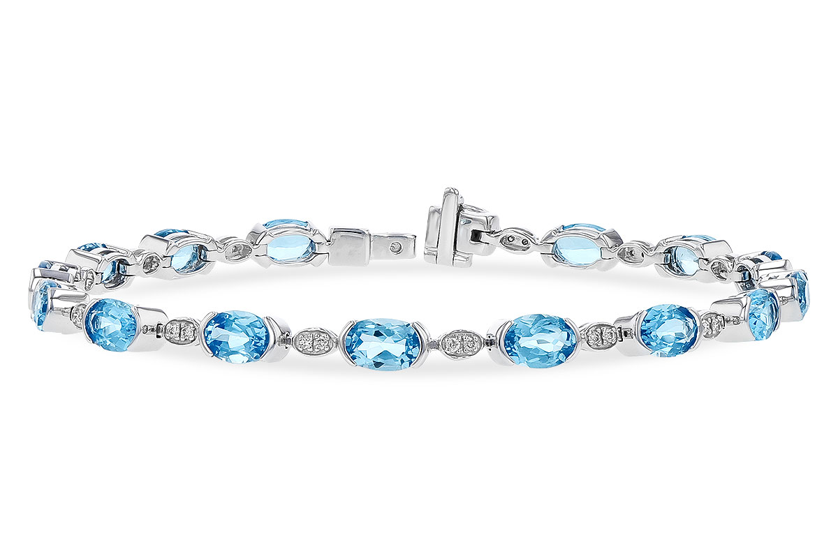 B310-00004: BRACELET 7.80 SWISS BLUE TOPAZ 7.96 TGW