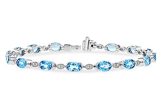 B310-00004: BRACELET 7.80 SWISS BLUE TOPAZ 7.96 TGW