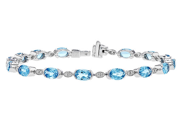 B310-00004: BRACELET 7.80 SWISS BLUE TOPAZ 7.96 TGW