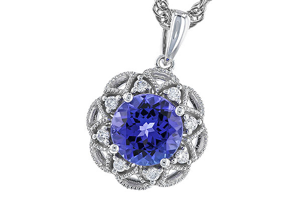 B310-02813: NECK 1.42 TANZANITE 1.50 TGW (7MM TANZ)