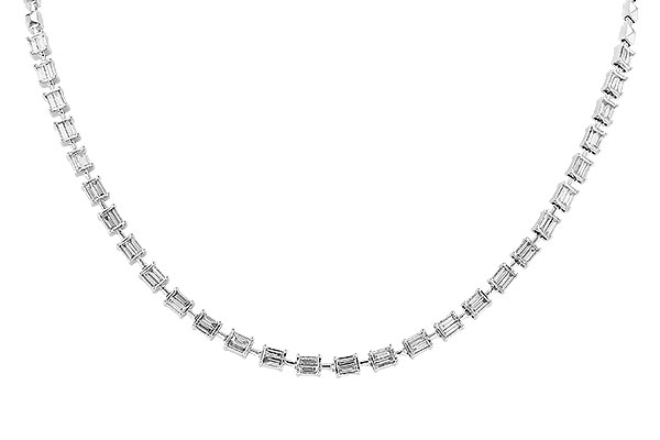 B310-03668: NECKLACE 2.02 TW BAGUETTE
