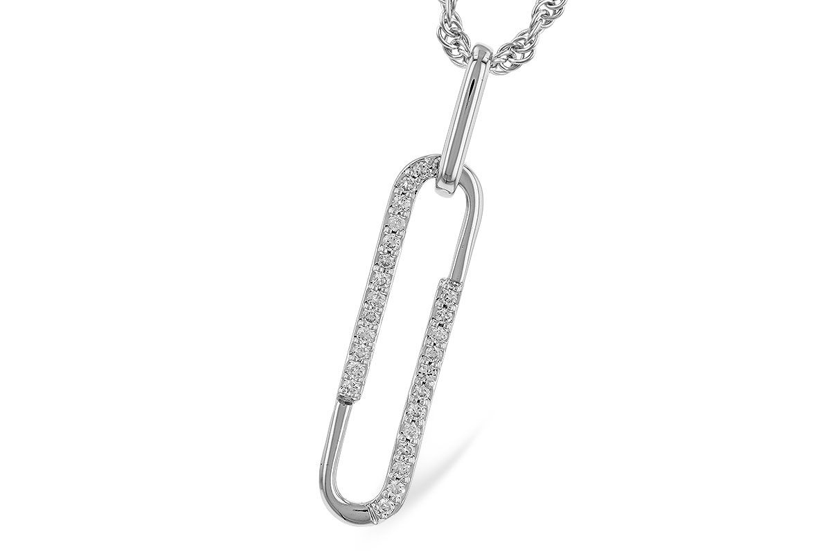 B310-05477: NECKLACE .14 TW
