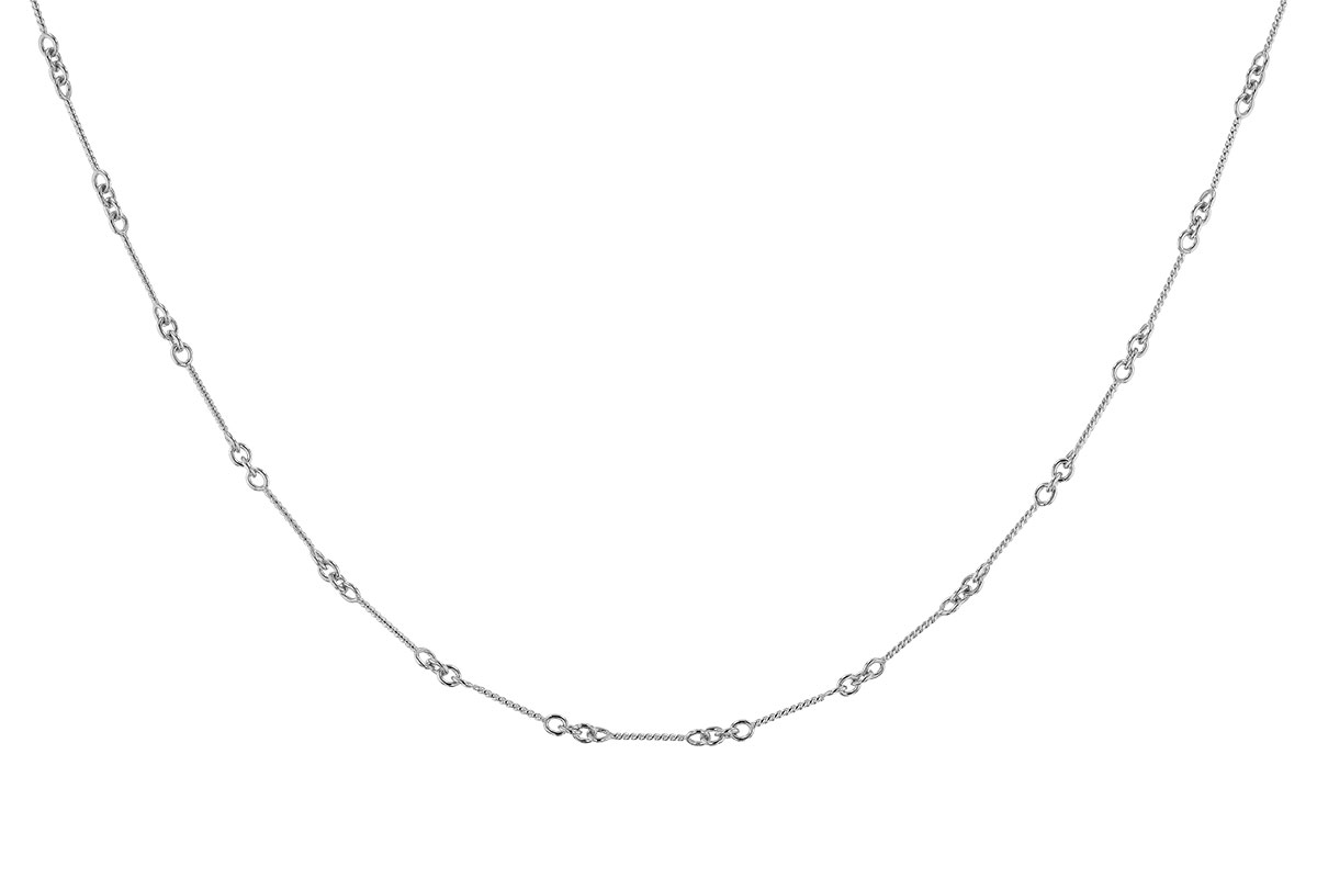 B310-05531: TWIST CHAIN (18IN, 0.8MM, 14KT, LOBSTER CLASP)